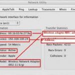 Easy way to find IP address on Macbook